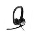 Logitech USB Wired Headset H390 with Noise Cancelling Mic connects to PC or Video game