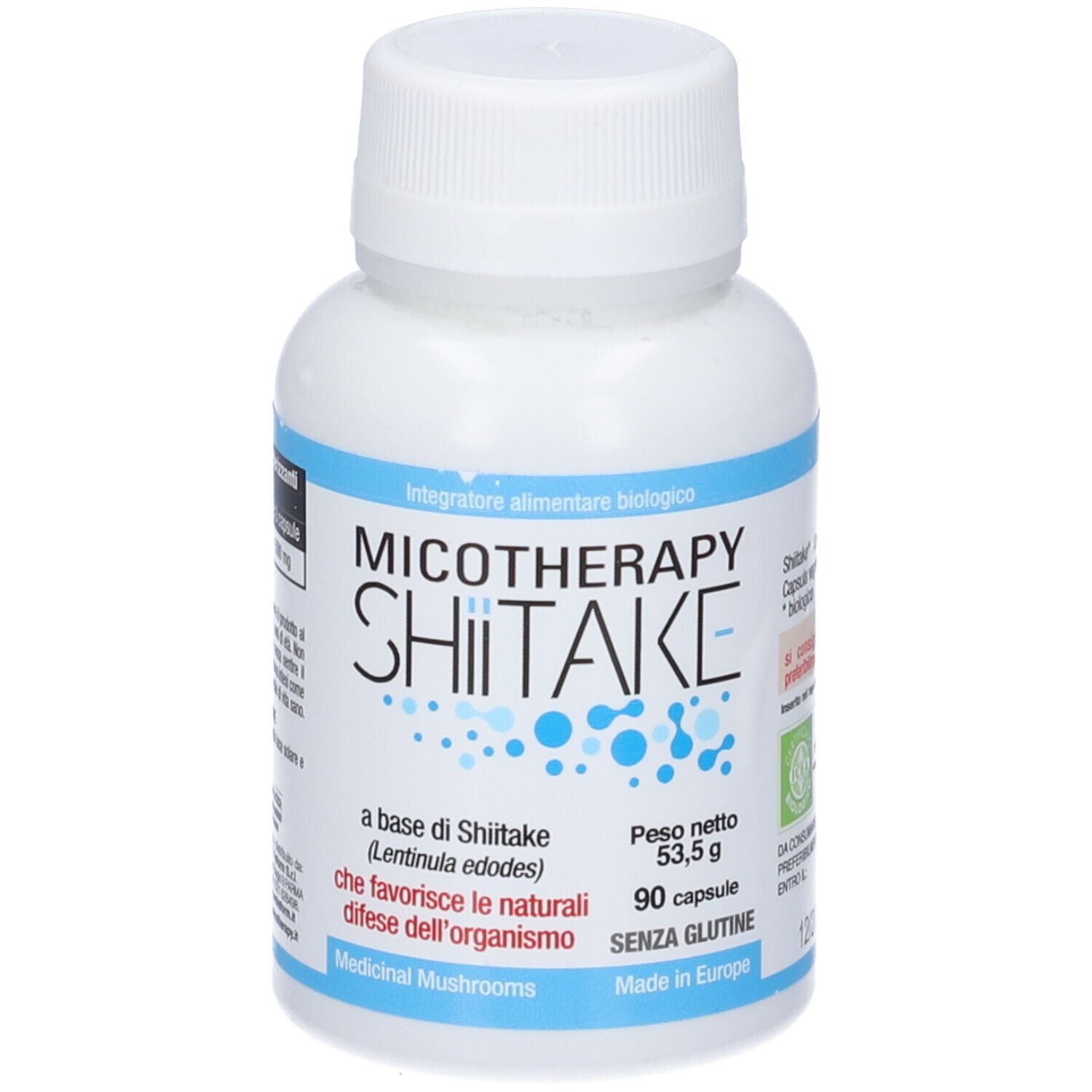 Micotherapy Shiitake Integratore Alimentare Capsule 90 pz