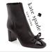 Kate Spade Shoes | Kate Spade Odelia Black/Nappa & Blk Patent Boot Sz. 9m Euc | Color: Black | Size: 9