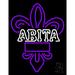 Abita LED Neon Sign 19 x 15 - inches Clear Edge Cut Acrylic Backing with Dimmer - Bright and Premium built indoor LED Neon Sign for Bar decor.