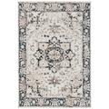 SAFAVIEH Mayflower Collection MAY293B Beige / Grey Rug