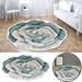 pxiakgy heat transfer 3d shaped flower floor mat sofa bedroom living room carpet kitchen rug k