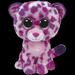 Ty Inc Beanie Boo Plush Stuffed Animal Glamour-Pink Leopard Medium