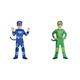 amscan 9902953 - Kinderkostüm PJ Masks Catboy, Jumpsuit und Maske, Pyjamahelden & 9902957 - Kinderkostüm PJ Masks Gecko, Jumpsuit und Maske, Superhelden