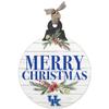 Kentucky Wildcats 20'' x 24'' Merry Christmas Ornament Sign