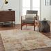 Eula 7'10" x 10'2" Modern Tan/Light Sage/Mustard/Olive/Sage/Brick Red/Dark Blue/Burgundy Area Rug - Hauteloom