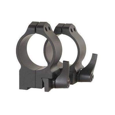 Warne 30Mm Medium Quick Detach Matte Black Rings For Ruger 77