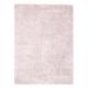 Tapis shaggy en polyester rose 80x150 cm