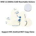 Étiquette RFID 13.56MHz 5/10 pièces autocollant d'identification toxique carte UID nuits