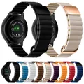 Bracelet en cuir pour Garmin venus 2 Sq GarminMove 3 Bracelet en acier inoxydable 20mm 22mm