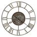 Howard Miller® Laken Oversized 32" Wall Clock Metal in Gray | 32 H x 32 W x 3 D in | Wayfair 625784