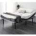 Queen 10" Gel/Foam Mattress - Slumber Solutions Hybrid Gel Memory Foam | 80 H x 60 W 10 D in Wayfair 35602-05042-WF