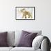 Oliver Gal Golden Elephant Marble & Ink, Marble Elephant Modern Canvas Wall Graphic Art For Bedroom Canvas, in White | Wayfair 21789_15x10_CANV_BFL