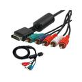 1.8 m nickel PS2 / PS3 component cable PS3 PS2 HD HDTV Component AV Cable For Sony Playstation 2 Playstation 3