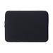 14 Inch Laptop Sleeve Case Protective Soft Padded Zipper Cover Carrying Bag Black