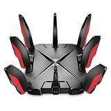 Restored TP-Link WiFi 6 Gaming Router - Tri Band Wireless Router Ax (Archer AX10000) (Refurbished)