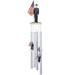 Arlmont & Co. Flag Wind Chime Resin/Plastic/Metal | 23 H x 6 W x 7 D in | Wayfair C677BEADA5264AB48EEA99B94351B87A