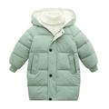 BJUTIR Toddler Girls Coats Toddler Baby Kids Winter Thick Warm Parkas Hooded Windproof Coat Outwear Jacket