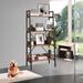 17 Stories Apollonia Metal Ladder Bookcase Metal in Brown/Gray | 50.39 H x 22.04 W x 13.58 D in | Wayfair BD5AA37090BF4788987A30848FF25702