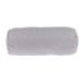 Roll Neck Support Pillow - Cotton Chair Seat Cushion - Great Massage Bolster & Yoga Bolster Washable Linen Pillow Cover - Gray