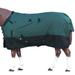 60HI 81 in Hilason 1200D Turnout Light Winter Waterproof Rain Sheet Horse Sheet Hunter Green