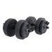 Athletic Works 40lb Adjustable Vinyl Dumbbell Set