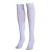 dianhelloya 1 Pair Sports Socks Solid Color Anti-slide Spandex Anti-slide Knee Socks for Sports