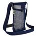 Nitouy Water Bottle Carrier Bag Adjustable Shoulder Strap for Hiking (Navy Blue)