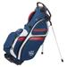 Wilson Exo II Stand Bag (Navy/White/Red) 9.5 6-way top NEW