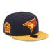 Men's New Era Navy/Gold Toronto Blue Jays Primary Logo 59FIFTY Fitted Hat