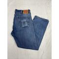 Levi's Jeans | Levis 505 Straight 38x32 Regular Fit Medium Wash Red Tab Denim Jeans | Color: Blue | Size: 38