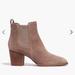 Madewell Shoes | Madewell Regan Boot In Suede Size 9.5 | Color: Brown/Tan | Size: 9.5