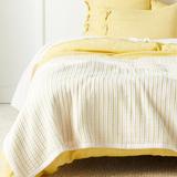 Anthropologie Bedding | Anthropologie Sidonie Bed Blanket- Pink/Citrine | Color: Pink/Yellow | Size: Twin
