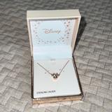 Disney Jewelry | Disney Minnie Mouse Necklace. New In Box! | Color: Pink | Size: Os
