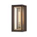 1 Light Medium Outdoor Wall Sconce 17 inches Tall and 7.5 inches Wide Bailey Street Home 154-Bel-4623571