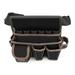 Wehilion Electrical and Maintenance Tool Carrier Electrician s Tool Pouch Heavy Duty Special tool kit for electrician bodypack and repairman 15-POCKETS Tool tote