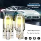 2 ampoules en verre saphir T10 LED W5W accessoires automobiles clignotant cale libre lecture des