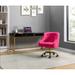 Saliva Home Office Furniture Set with Swivel Task Chair by HULALA HOME