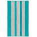 Rug Everglades Vertical Stripe Braided Area Rug Turquoise - 10 x 13 ft.