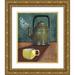 Popp Grace 15x18 Gold Ornate Wood Framed with Double Matting Museum Art Print Titled - Good Morning Mugs I