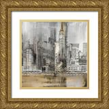 Jill Susan 20x20 Gold Ornate Wood Framed with Double Matting Museum Art Print Titled - Empire Twilight
