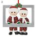 Pnellth Creative Cute Family Photo Frame Pendant Christmas-Tree Decoration Ornament