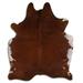 13CP 8 Ft X 6 Ft Hair On Leather Cowhide From Brazil Skin Rug Carpet Hilason