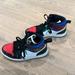 Nike Shoes | Air Jordan 1 Mid Se, Women’s 6.5, Black/University Red/ Hyper Royal/White | Color: Black/Red/White | Size: 6.5