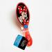 Disney Accessories | Disney Minnie Mouse Cherry Scented Hairbrush | Color: Red/Tan | Size: 7” / Cherry Scent Glitter Hairbrush