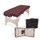 EARTHLITE Portable Massage Table HARMONY DX – Eco-Friendly Design, Hard Maple, Superior Comfort, Deluxe Adjustable Face Cradle, Heavy-Duty Carry Case (30" x 73")