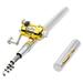 Fishing Pole Lightweight Mini Pen Shape Telescopic Fishing Rod Pole Reel Fish Tackle Tools