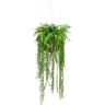 "Künstliche Zimmerpflanze CREATIV GREEN ""Dekokugel zum Hängen"" Kunstpflanzen Gr. Ø/H: 40 cm x 120 cm, 1 St., grün Künstliche Zimmerpflanze Zimmerpflanzen"