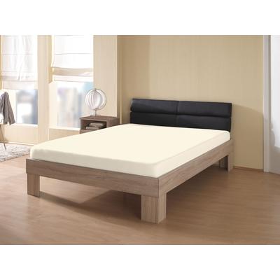 Spannbettlaken KUM "Interlock-Jersey Spannbetttuch", beige (natur), B:180-200cm L:200cm, Interlock-Jersey, Obermaterial: 100% Polyester, Laken, Interlock-Jersey Spannbetttuch Image