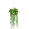 "Künstliche Zimmerpflanze CREATIV GREEN ""Dekokugel zum Hängen"" Kunstpflanzen Gr. Ø/H: 30 cm x 80 cm, 1 St., grün Künstliche Zimmerpflanze Zimmerpflanzen"